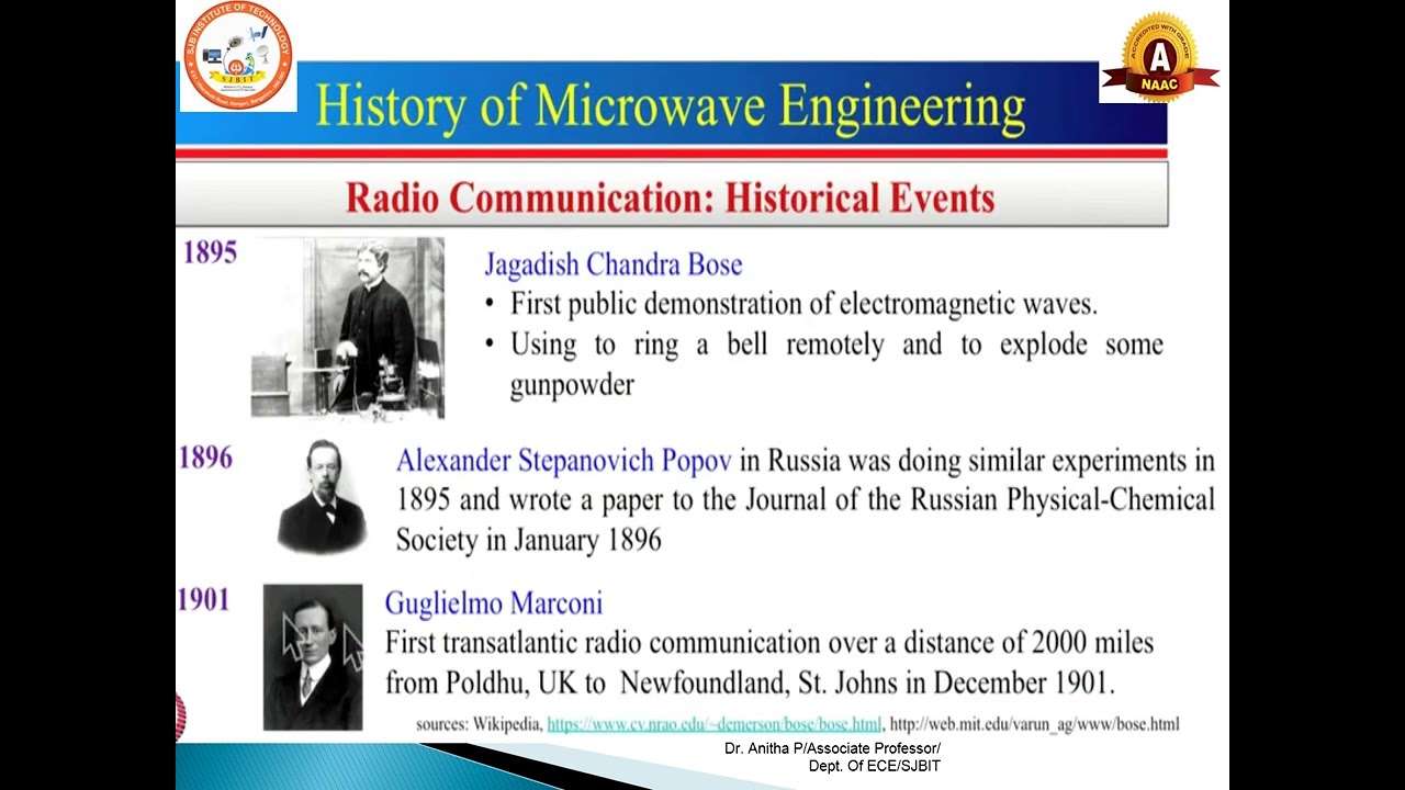 Microwave and Antennas - Module 01 session 01 Introduction