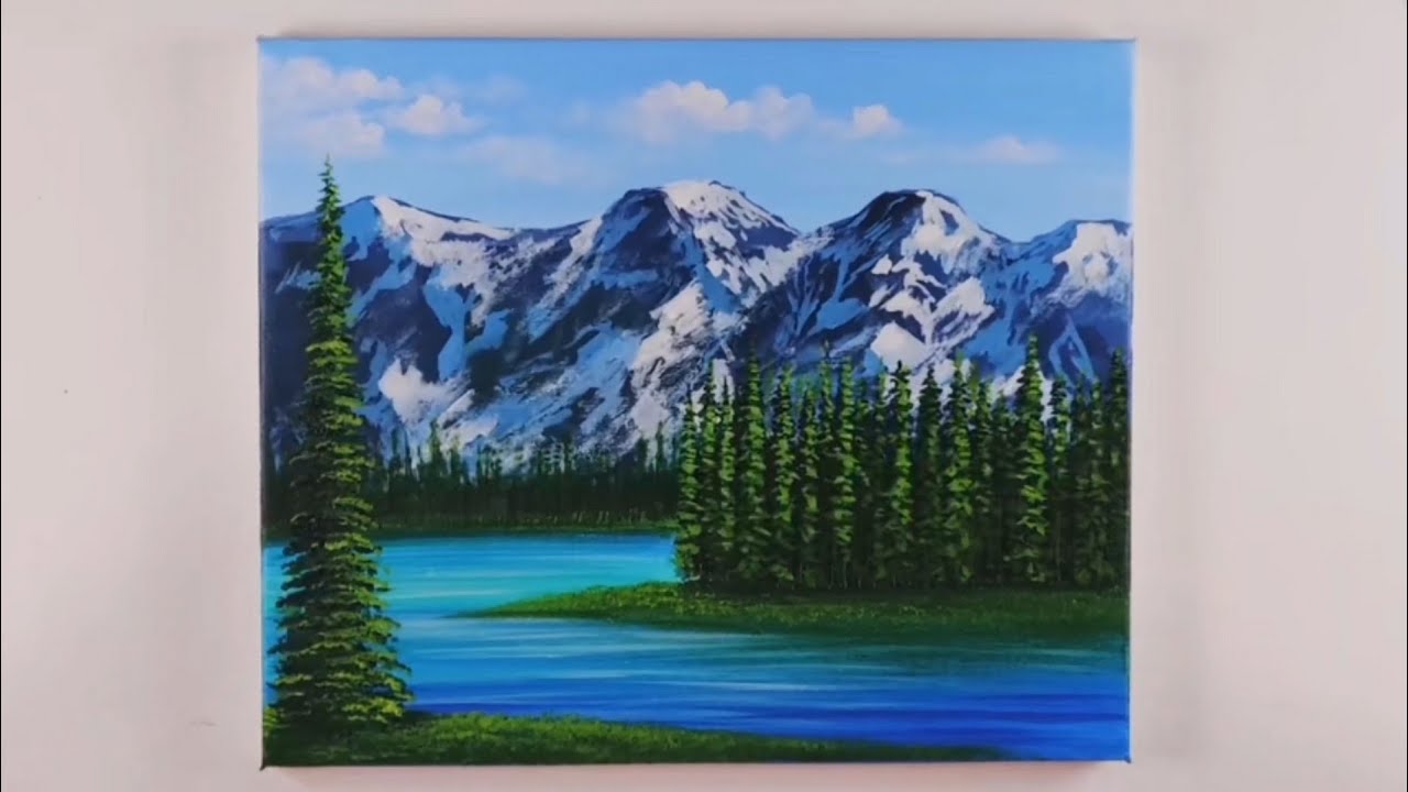 The Majesty of Mountains: A Landscape Painting Guide