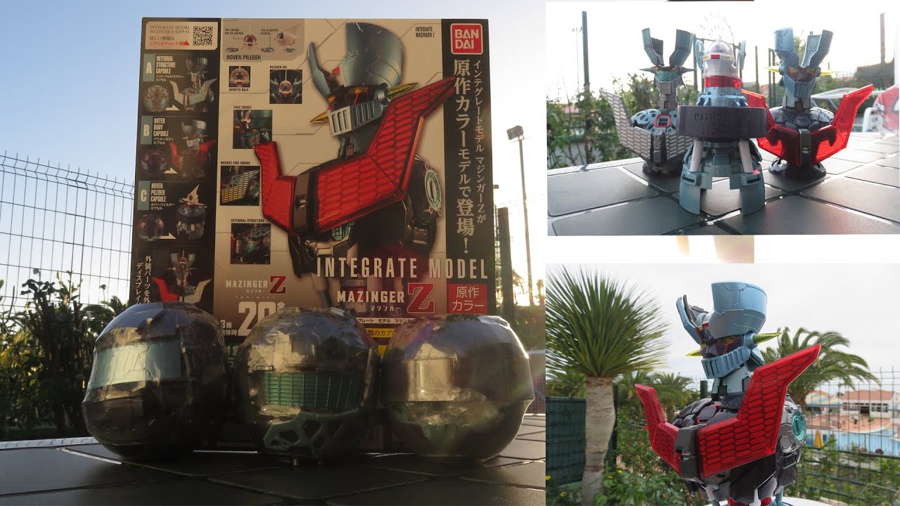 MAZINGER Z  - INTEGRATE MODEL - FULL SET - Unboxing [ GASHAPON ]