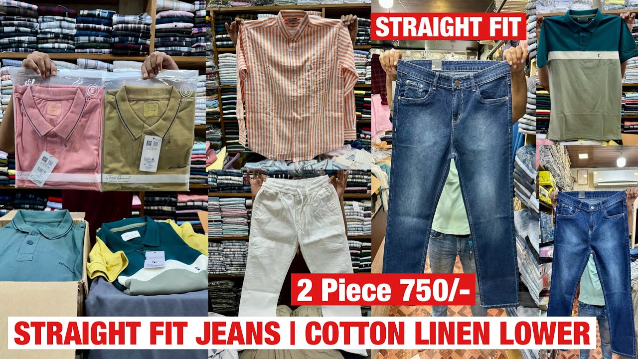Affordable Clothing Store For Everyday | Straight Fit Jeans | Cotton Linen Lower | Shirts | T-Shirts