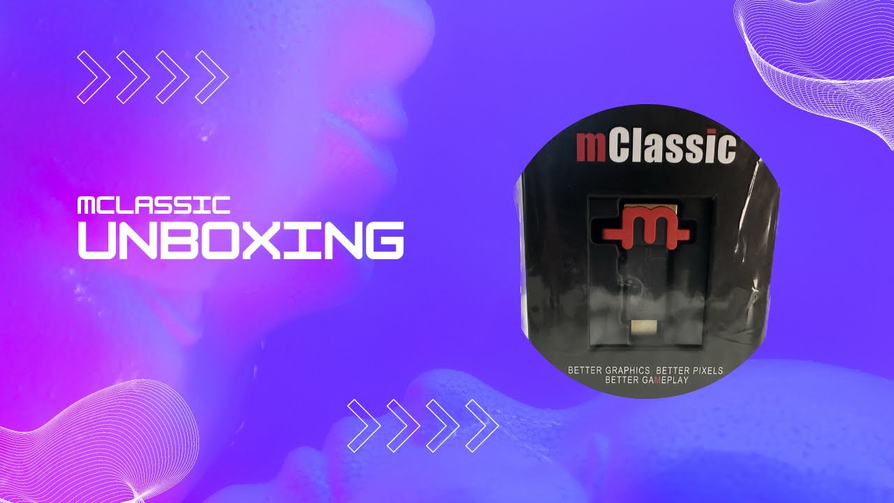 mclassic unboxing