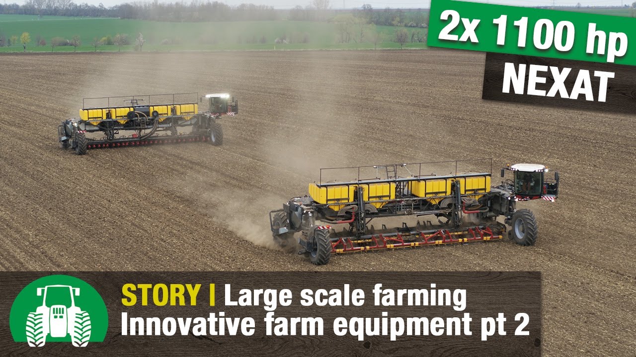 The new 1100-hp NEXAT Tractor | Arable Farming in Ukraine + Factory + First Use in Germany | Part 2