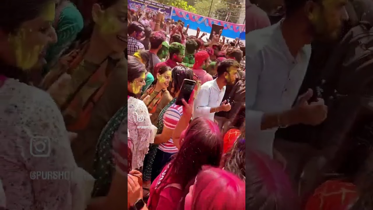 Holi Celebration 🎉 || College || Short Video || College Of Commerce Patna ||