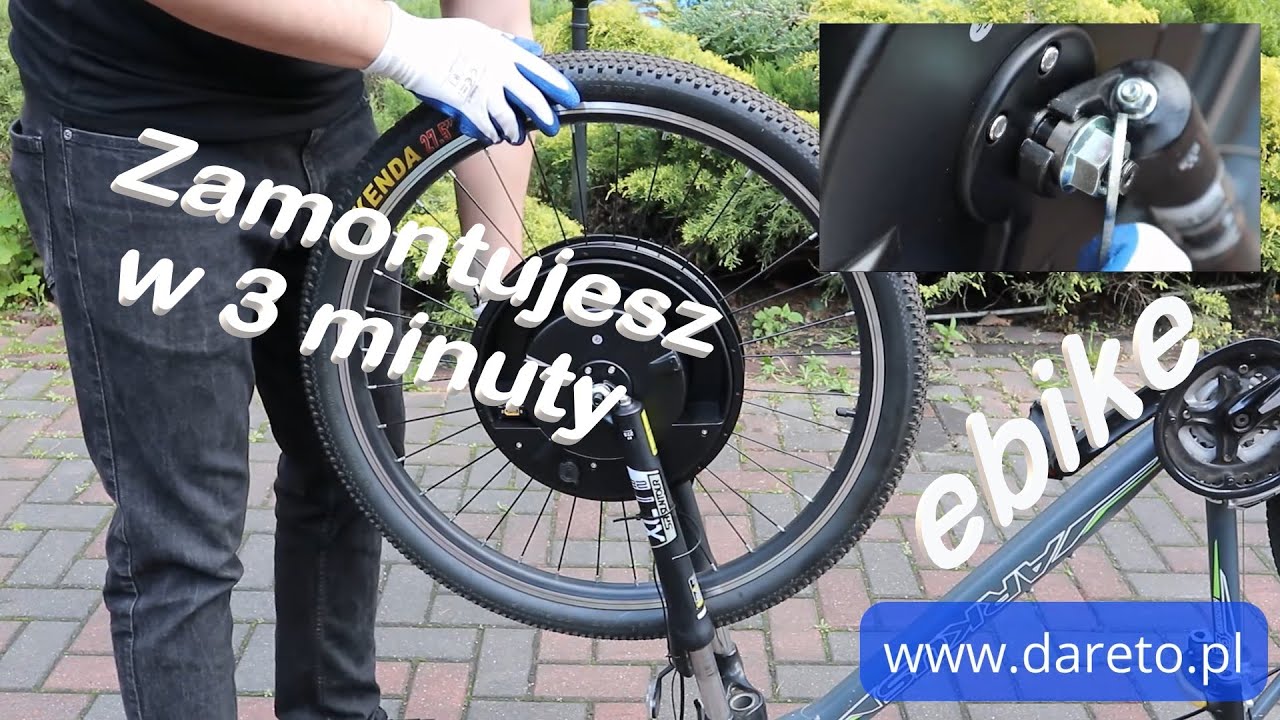 ebike w 3 minuty -  z tym zestawem do konwersji to możliwe