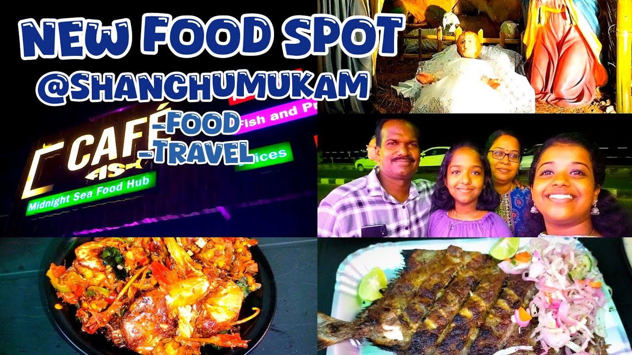 🤯Sea food Spot at Shanghumukam beach🐟🍤@Cookwith_Gopz #seafood #shangumugham #beachvibes