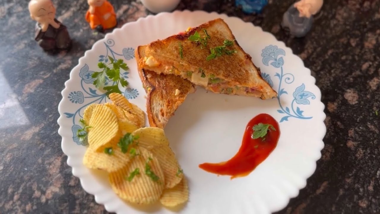 Market like veg sandwhich recipe | Bazar Jaisa Cheese Veg Sandwhich #sandwich #trending #viral #food