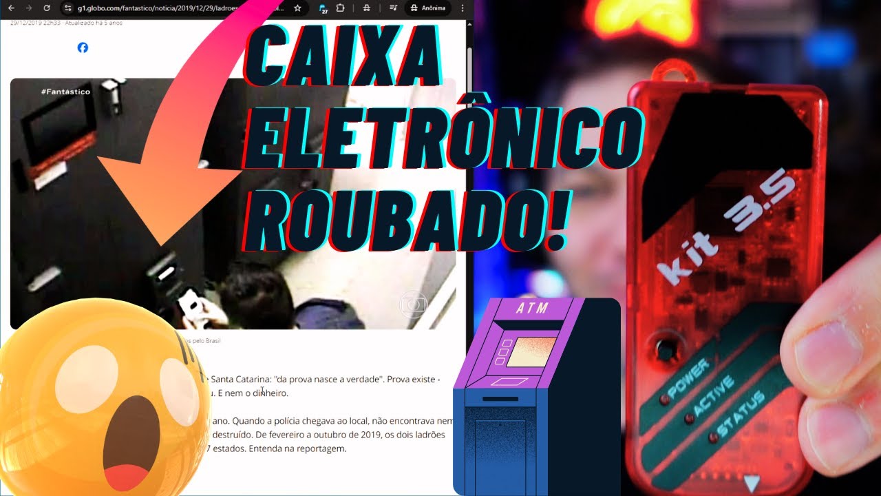 Como UM DISPOSITIVO Roubou Milhões de Caixas Eletrônicos