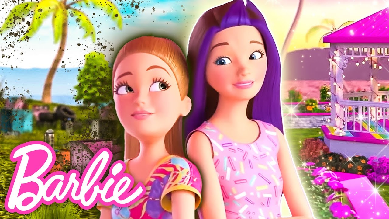 Barbie & Friends Clean Up A Park | Barbie Malibu Helpers' Club | YouTube Kids | Earth Day!