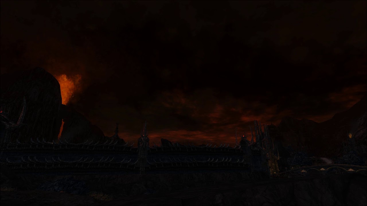 LOTRO Ambience - Mount Doom in Mordor!