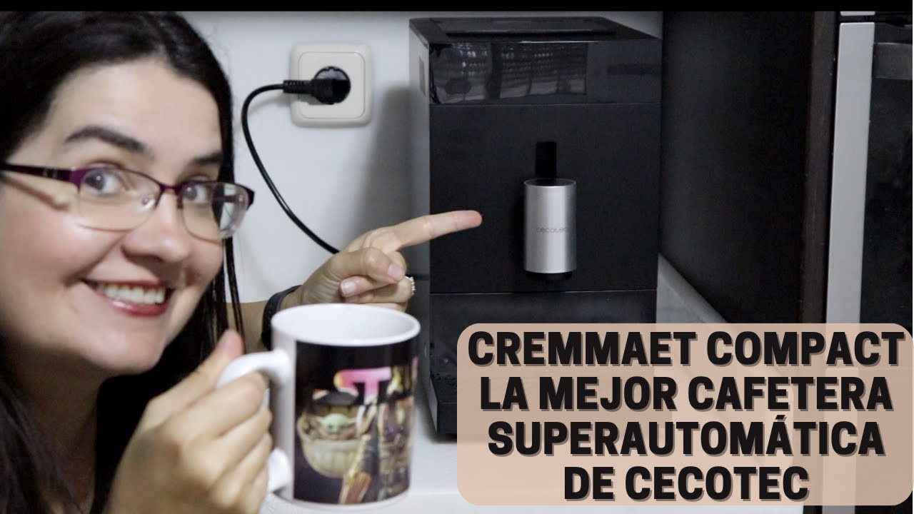 CAFETERA CECOTEC CUMBIA Cremmaet Compact: La mejor superautomática compacta [Prueba y opinión]