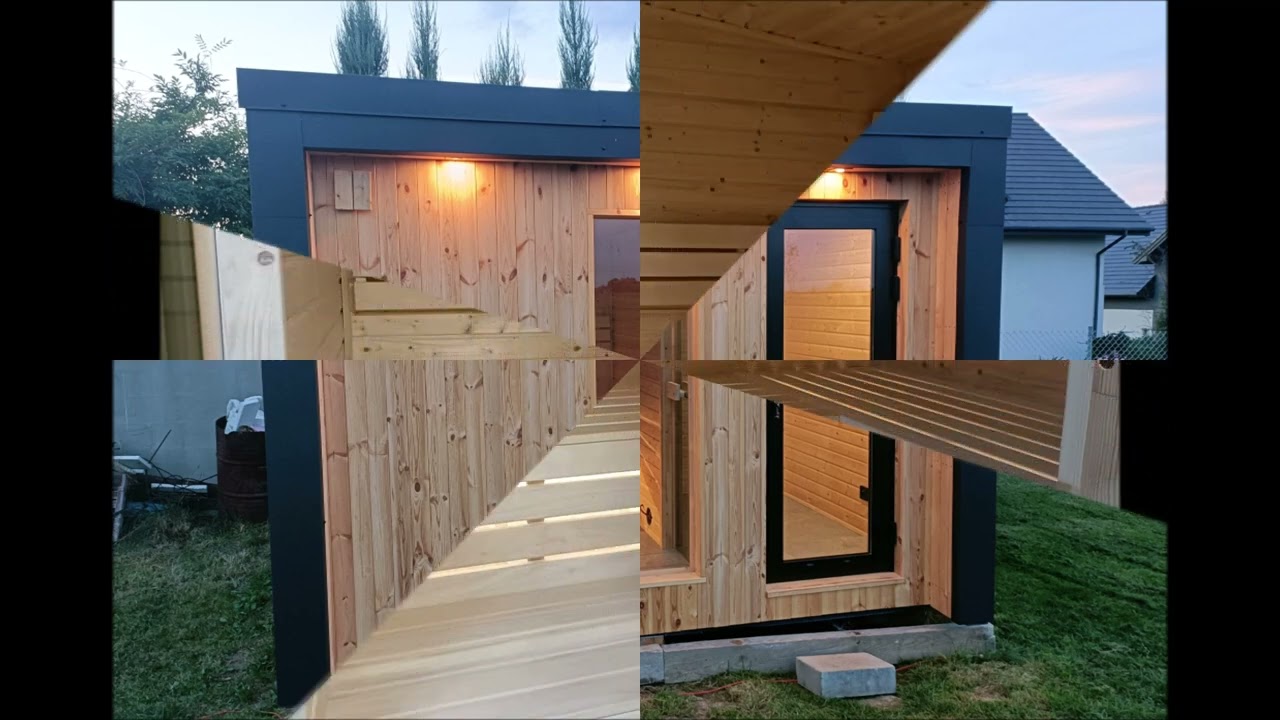 sauna ogrodowa budowa