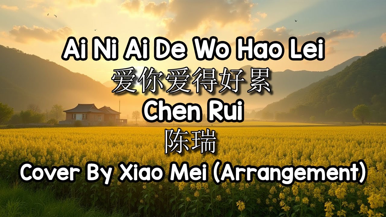 Ai Ni Ai De Wo Hao Lei 爱你爱得好累 - Chen Rui 陈瑞 | Cover By Xiao Mei (Arrangement)