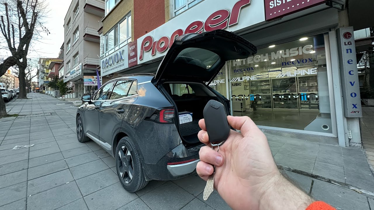 KIA SPORTAGE(2022-2026) Elektrikli Bagaj Sistemi-Ayak Sensörü-Kumanda Kontrol HITECH MUSIC ANKARA