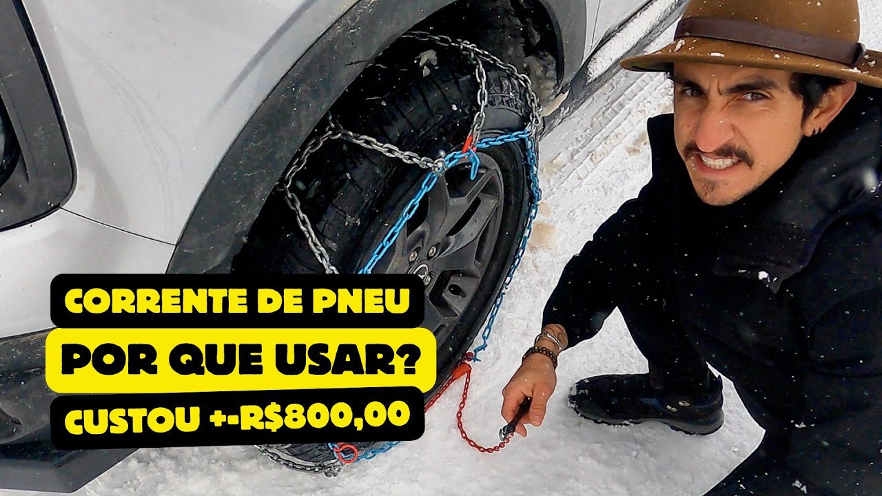 Correntes de pneu no Bronco ou em qualquer carro! Minhas dicas de como e por que usar
