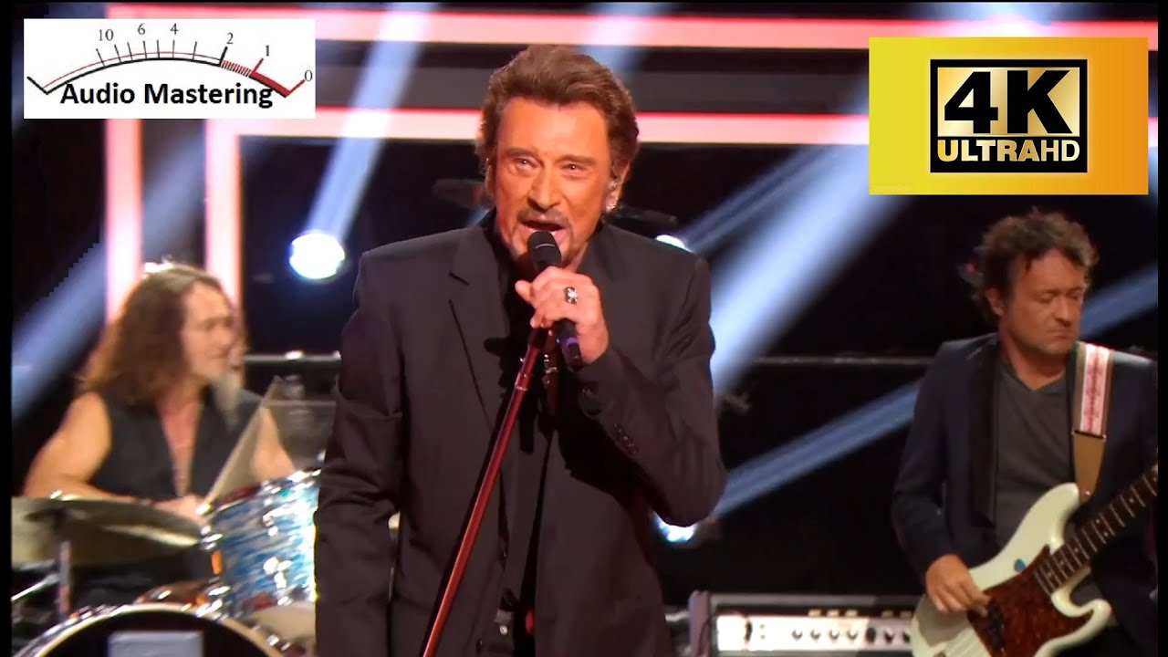 Johnny Hallyday - Oh Carole  Live  Le Grand Show 2015 - 4K