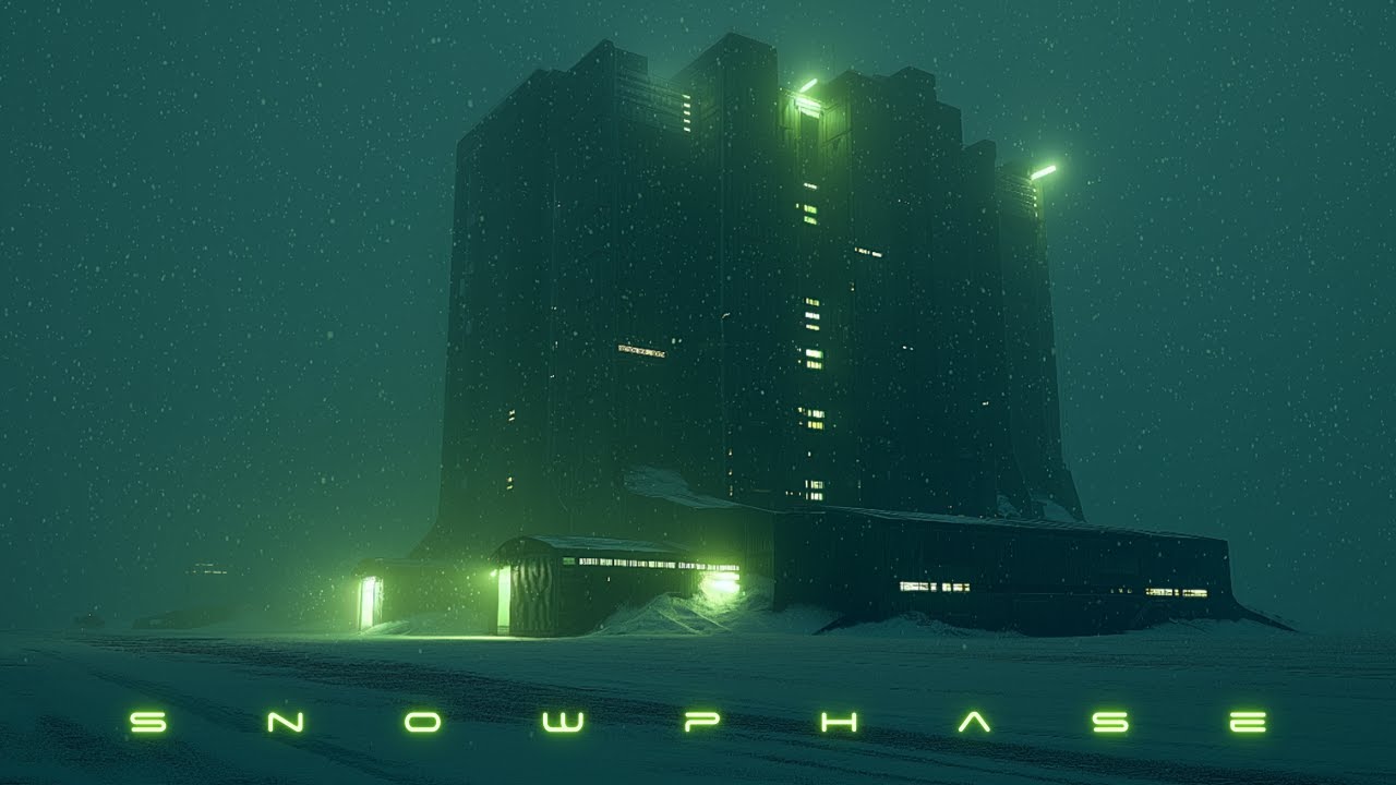 SNOWPHASE: Blade Runner Ambience | Deep Cyberpunk Soundscape for Sleep & Focus | Ambient Focus Music