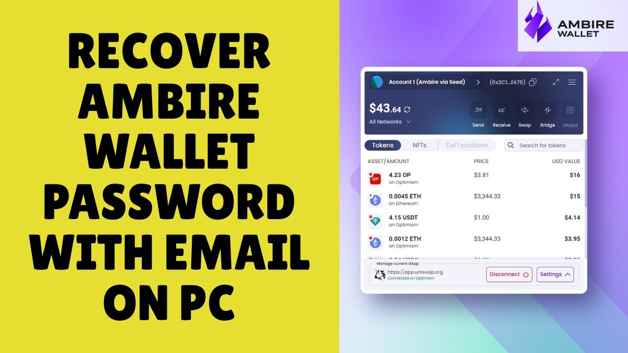 How to Recover Ambire Wallet Password with Email on PC 2026?