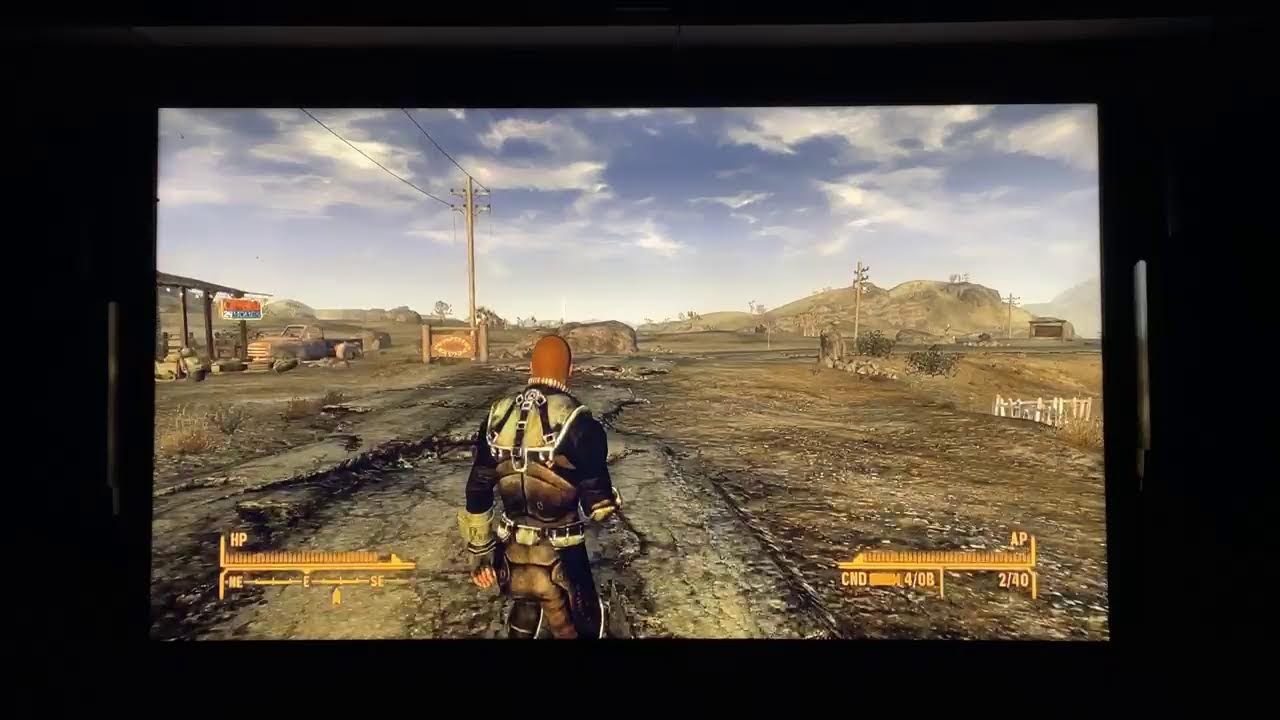 Playing fallout new Vegas new game