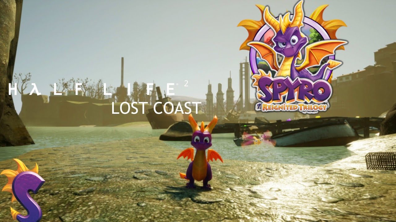 Spyro Reignited Trilogy: Lost Coast Custom Level Mod ( Half-Life 2)