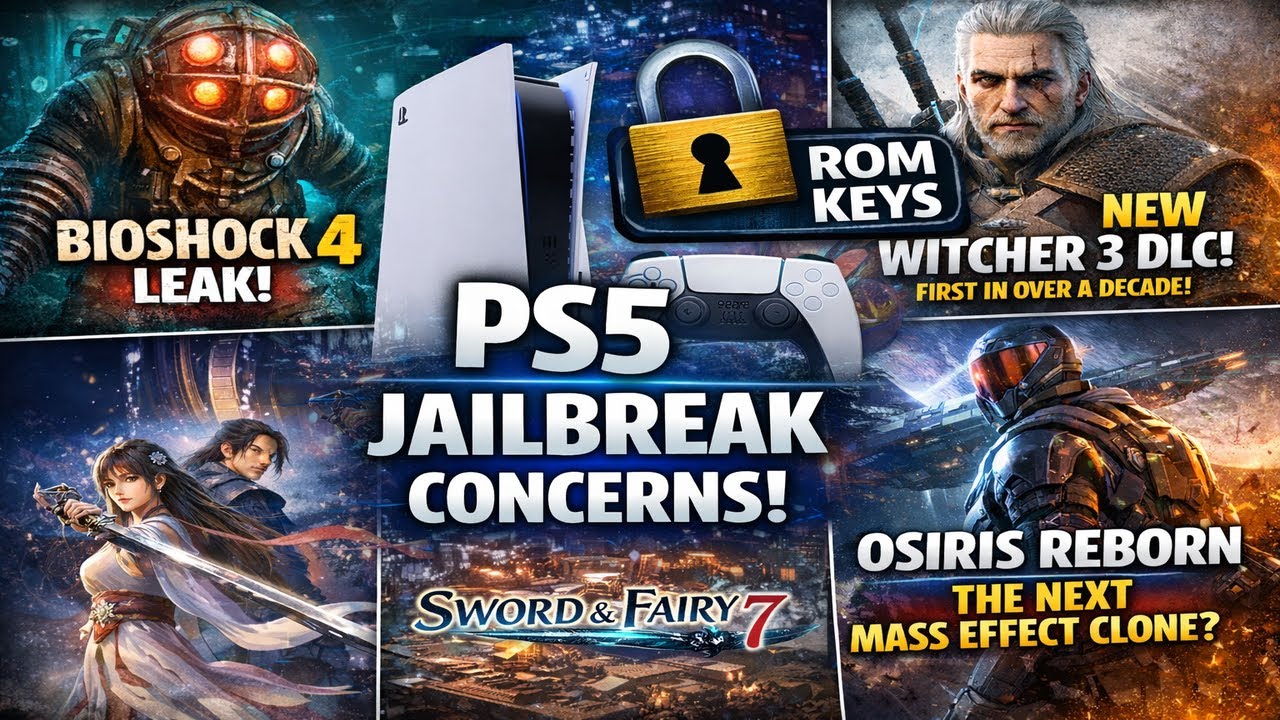 Опасения по поводу джейлбрейка PS5 РАСПРОСТРАНЯЮТСЯ 🚨 | Утечка информации о Bioshock 4, DLC для W...