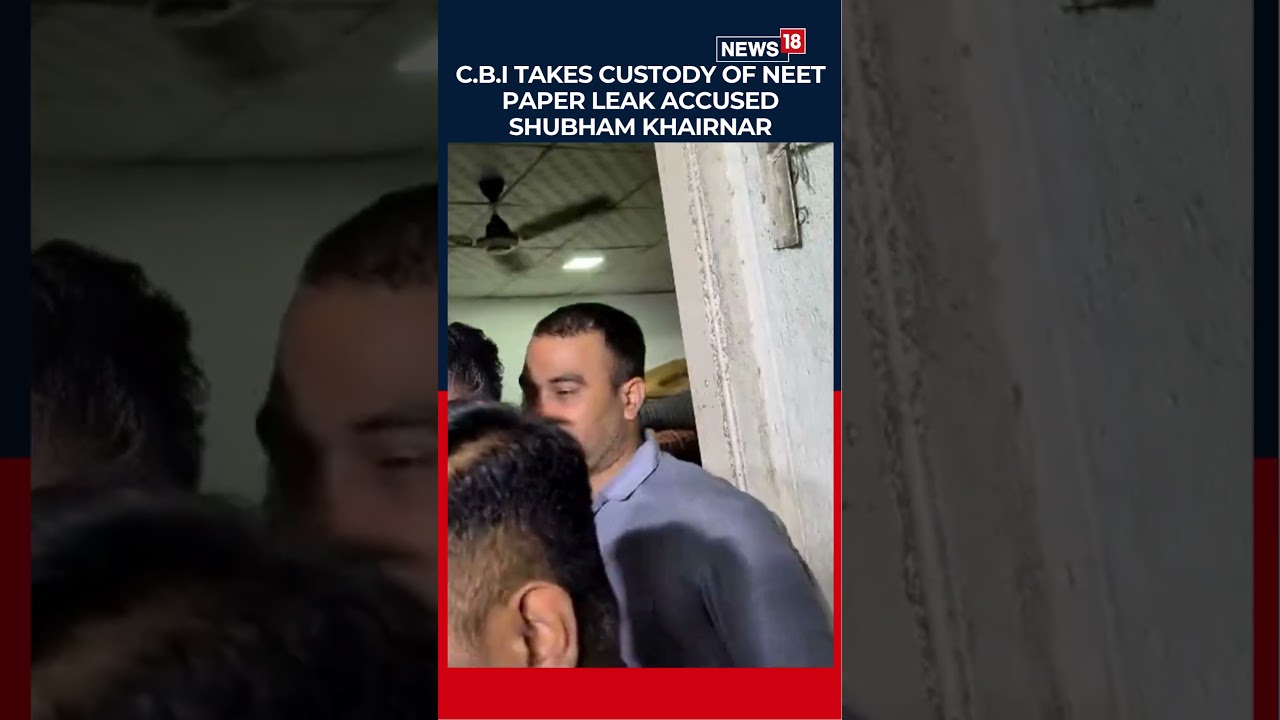 Watch Now | NEET Paper Leak Case: CBI Takes Shubham Khairnar into Custody in Nashik | N18S