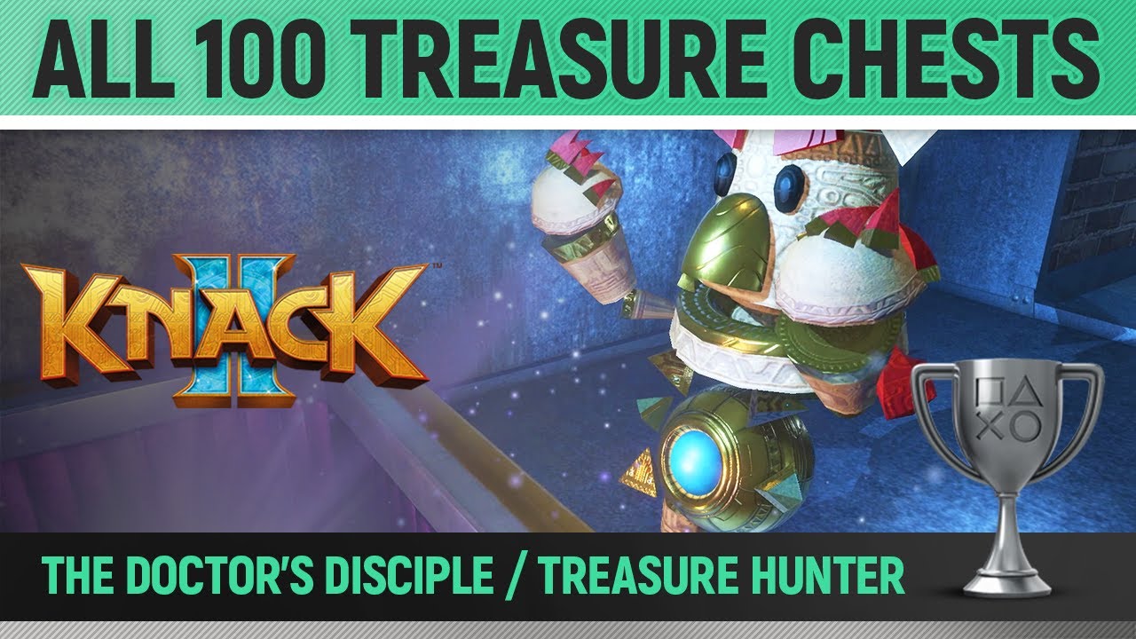 Knack 2 - All 100 Hidden Treasure Chests 🏆 - Collectibles Locations