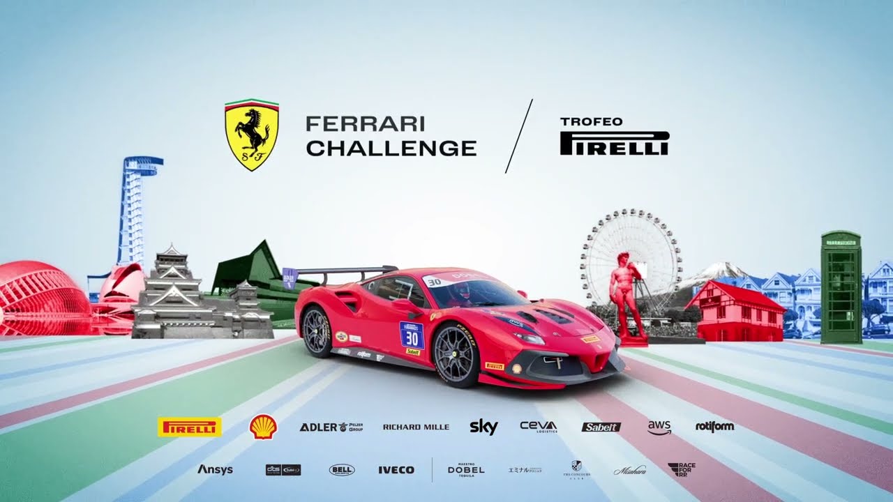 Ferrari Challenge On Board at COTA