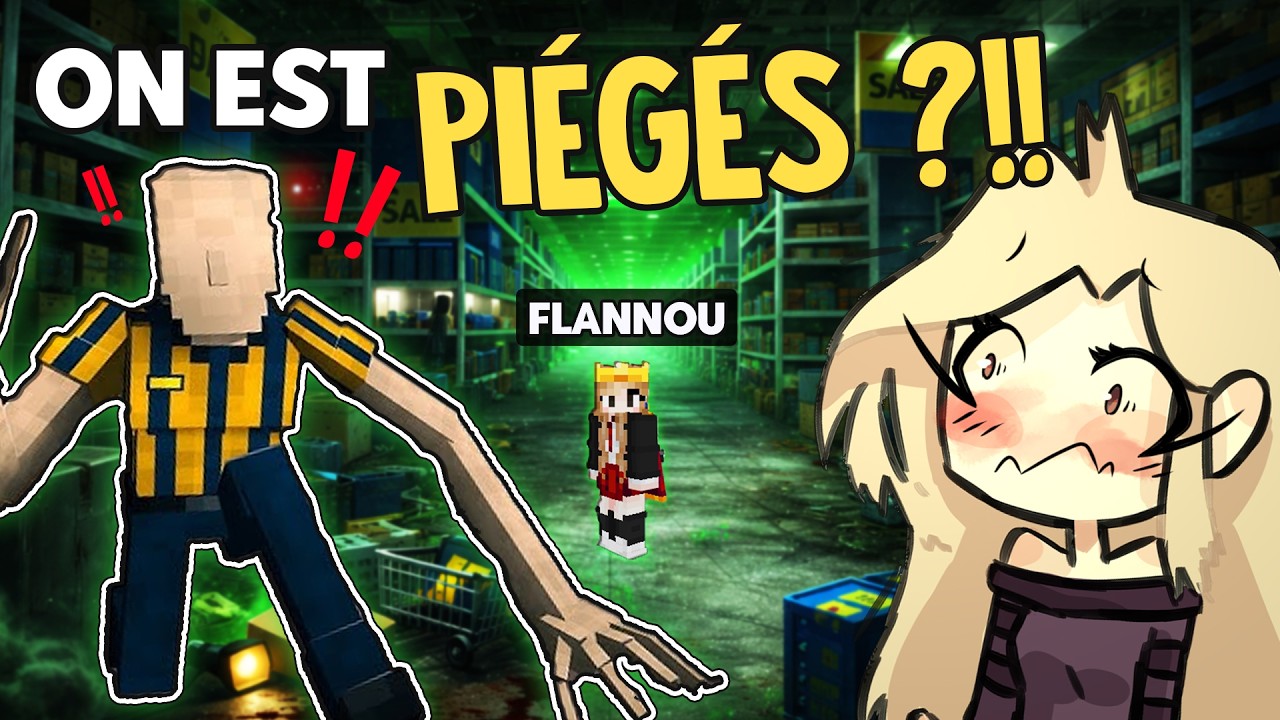 NOUVELLE AVENTURE: On DOIT S' ÉCHAPPER d'un IKEA INFINI ??!! SCP 3008