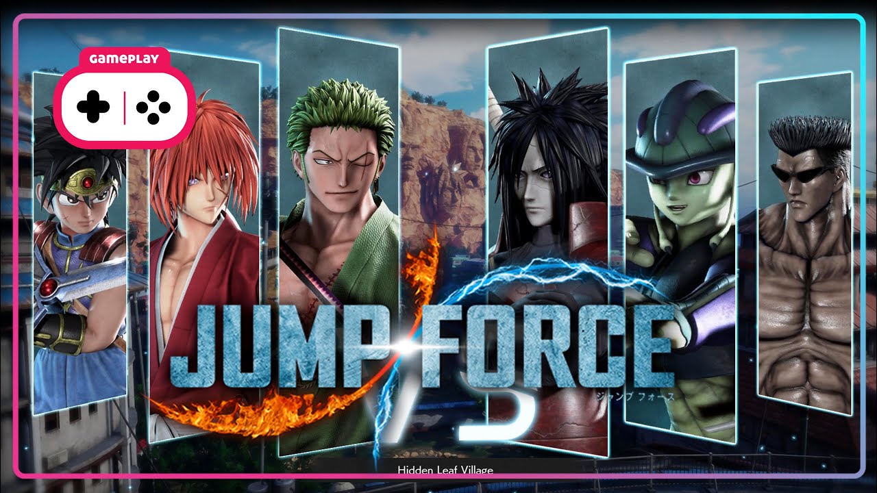 Zoro, Kenshin, Dai 🔥 VS 🔥 Madara, Meruem, Toguro - Jump Force V3 | Gameplay S1E20
