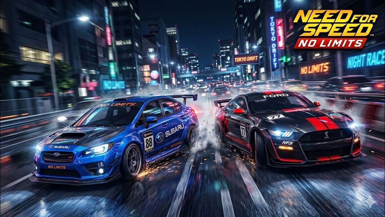 Playing NEED FOR SPEED:No limits
