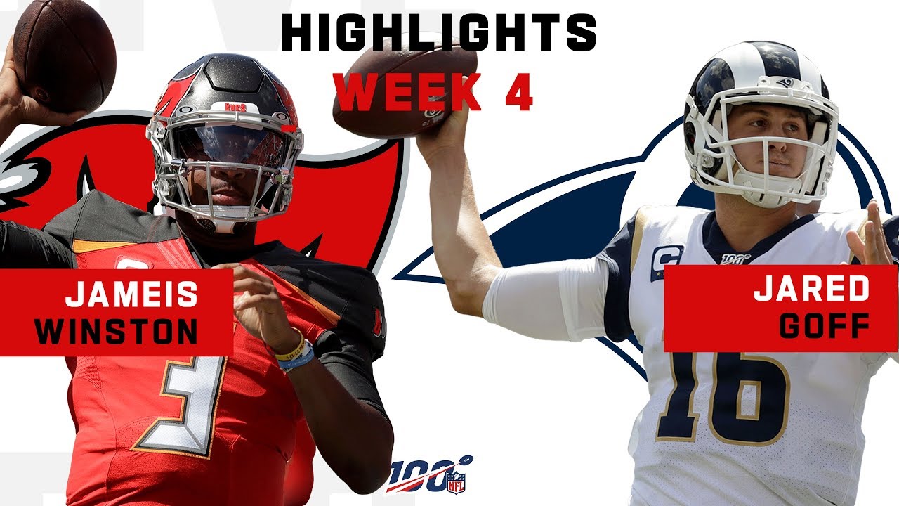 Winston & Goff Throw for Over 900 Yds & 6 TDs! | NFL 2019 Highlights