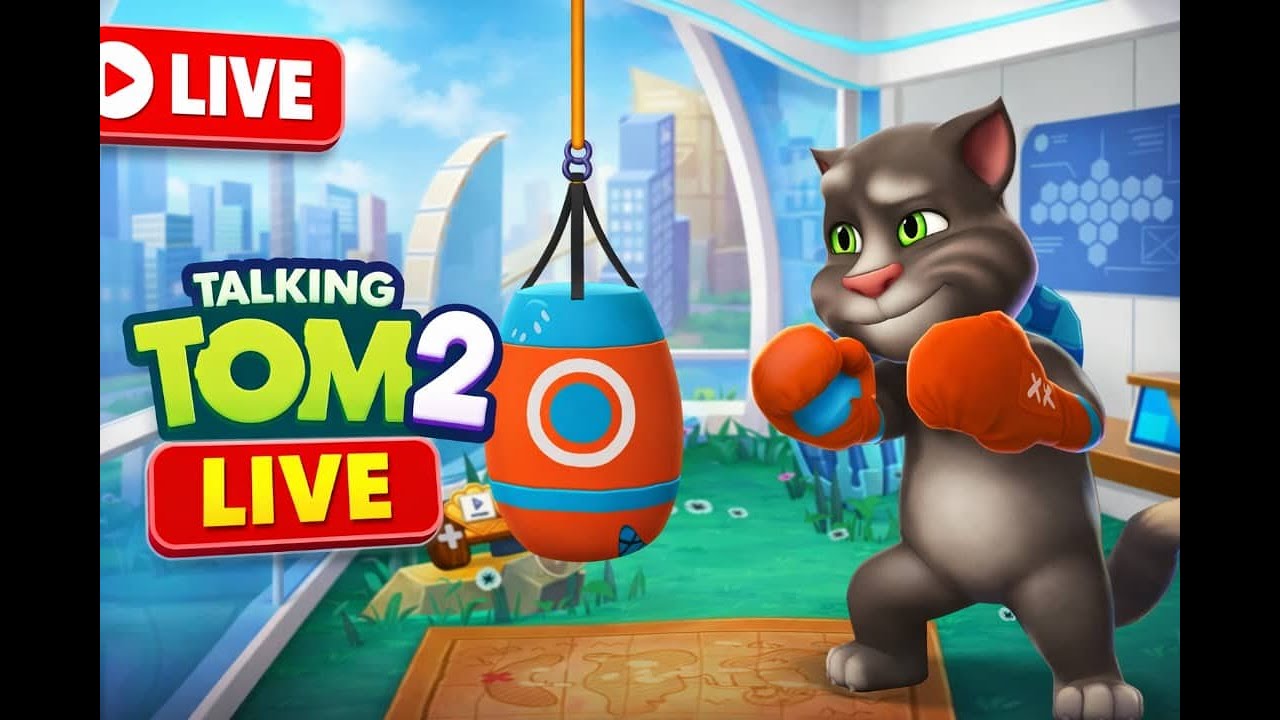 English My Talking Tom : 👍 Good stream | Playing Solo | Streaming with Turnip