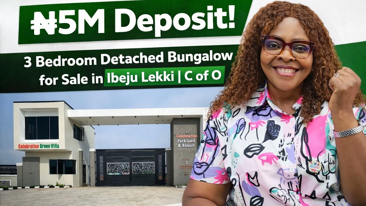 BEFORE PRICE INCREASES | Own this Fully Detached 3 Bedroom Bungalow with BQ in IBEJU LEKKI Lagos.