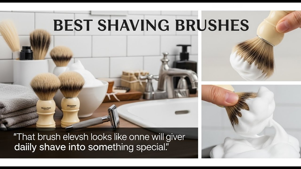 TOP 5 Best Shaving Brushes 2025 | Shaving Brushes Ranked &ndash; Don&rsquo;t Buy Until You Watch This