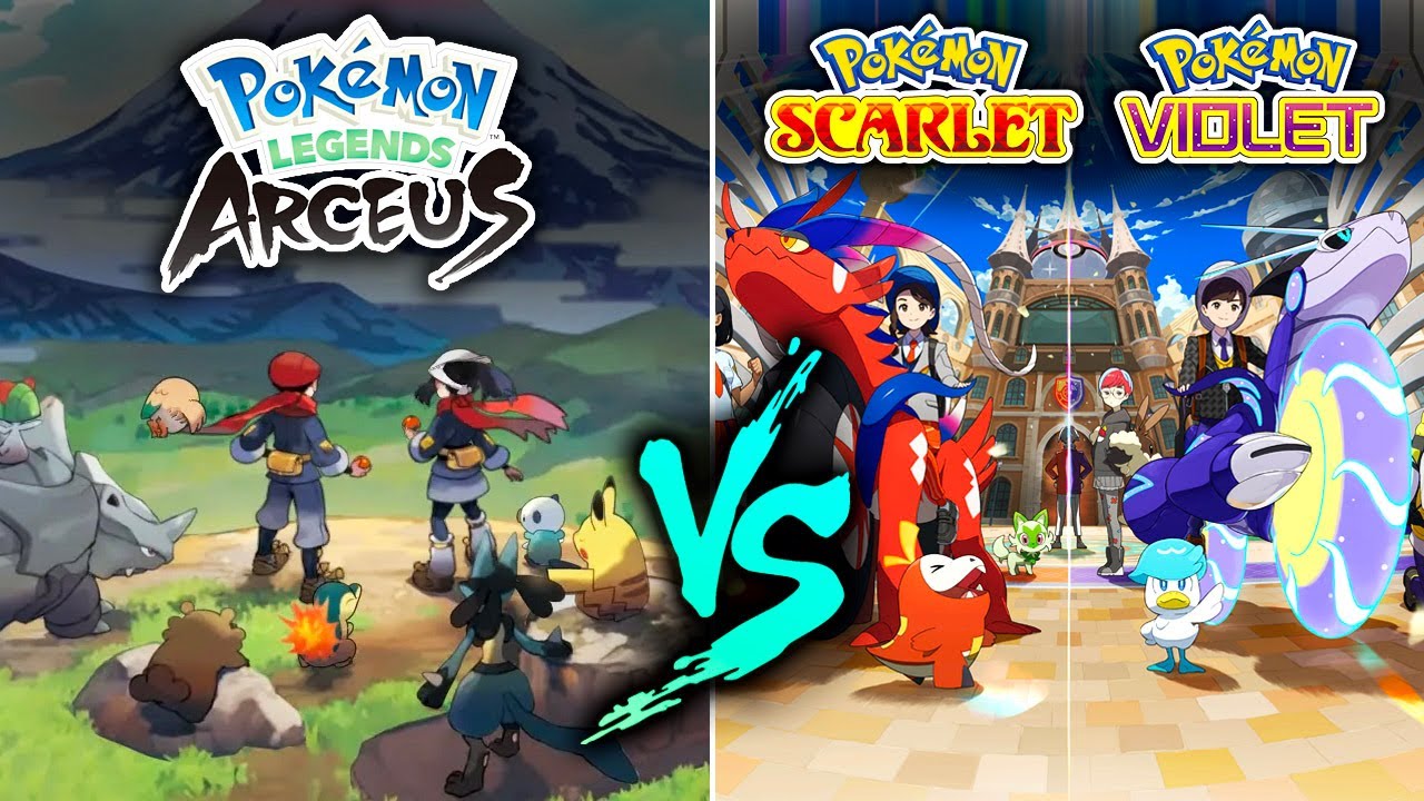 Which 2022 Pokemon was BETTER? | Legends Arceus vs. Scarlet & Violet