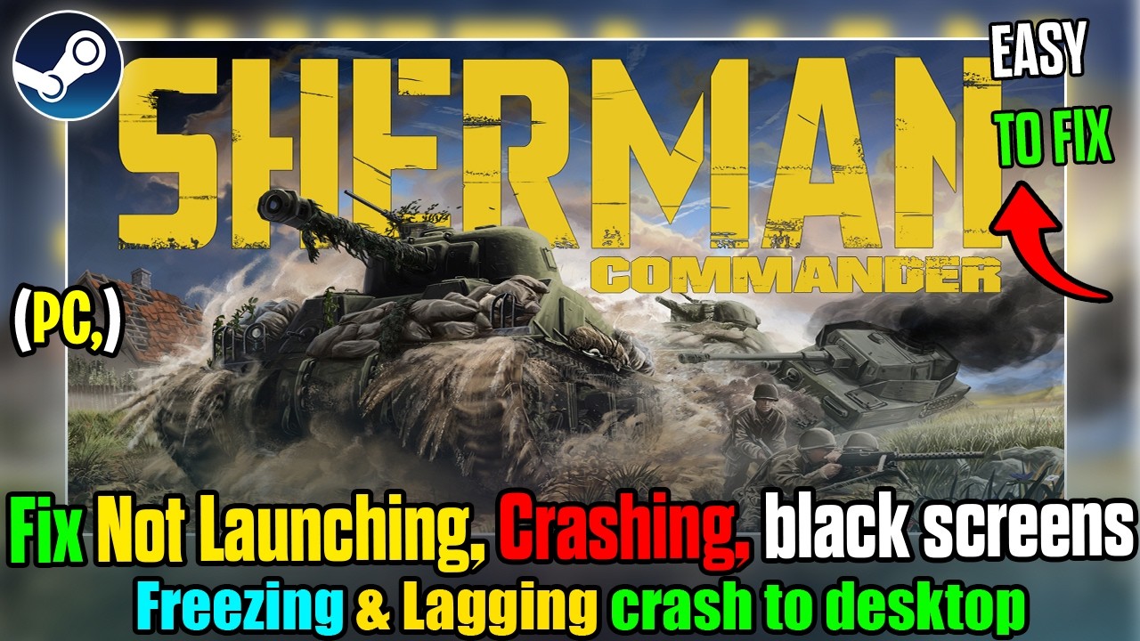 Исправлена ​​ошибка, из-за которой игра Sherman Commander вылетала, не запускалась, зависала, тор...