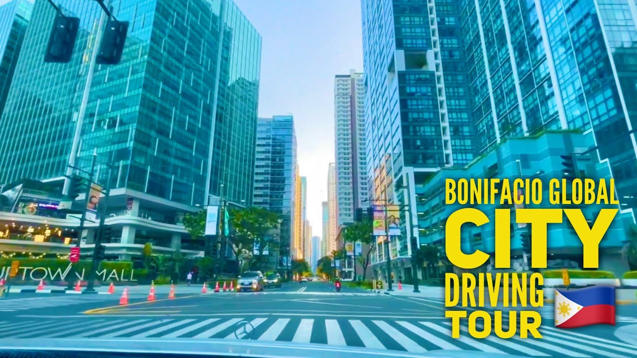 2021 Bonifacio Global City BGC Driving Tour No Traffic! Burgos Circle 5th Avenue | SM Aura | Uptown