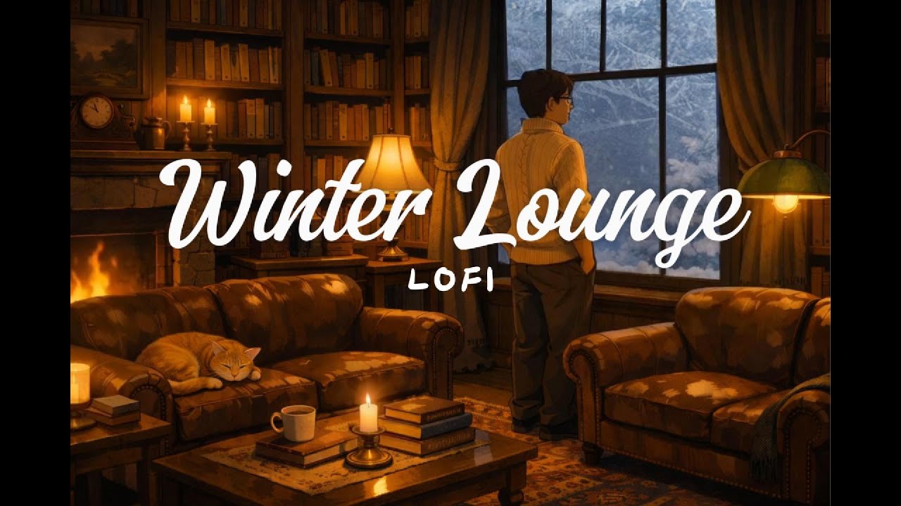 ❄️ Lounge Lofi | Soft Piano Jazz ☕️
