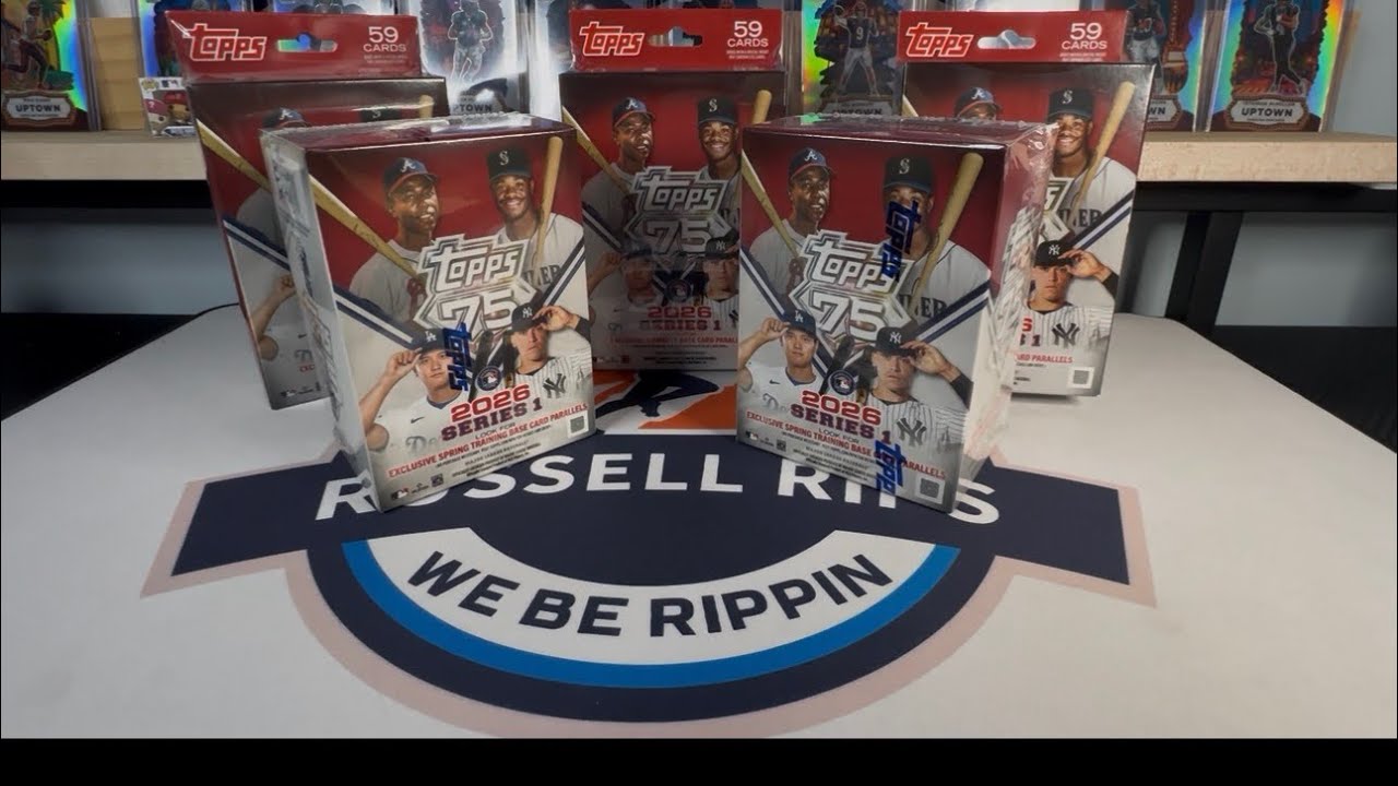 SSP PULLED! 3X 2026 MLB SERIES 1 HANGERS VS 2X BLASTERS 🔥🔥🔥 