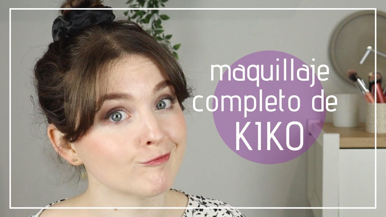 Maquillaje completo con productos de Kiko
