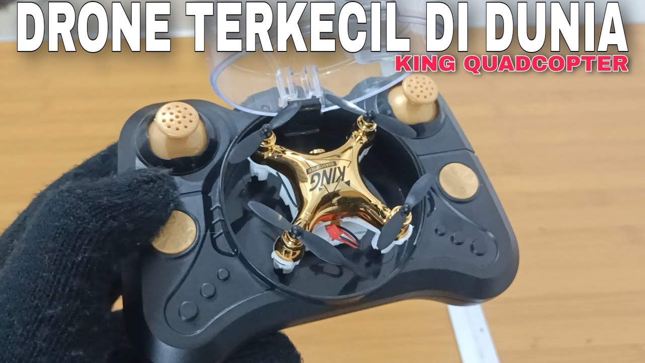 DRONE KING QUAPCOPTER / DRONE TERKECIL DI DUNIA / DRONE MICRO
