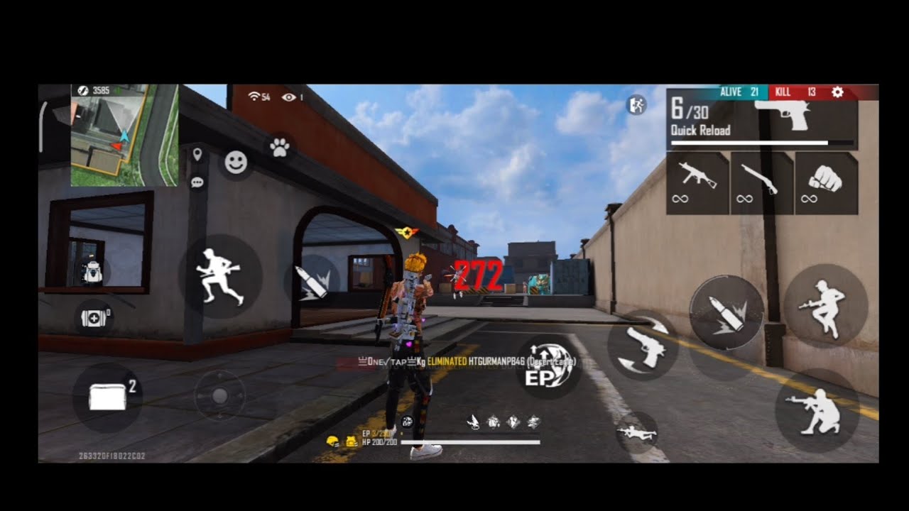GOD POWER ⚡⚡ OF DESERT EAGLE FOR DARKERA GAMING |#smooth444|#darktipsff
