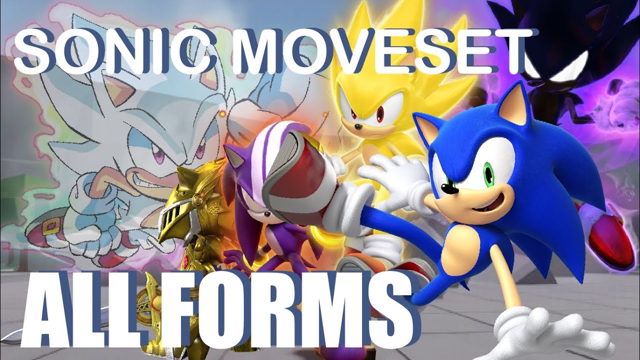 Sonic Moveset in TSB (ALL TRANSFORMSTIONS!)