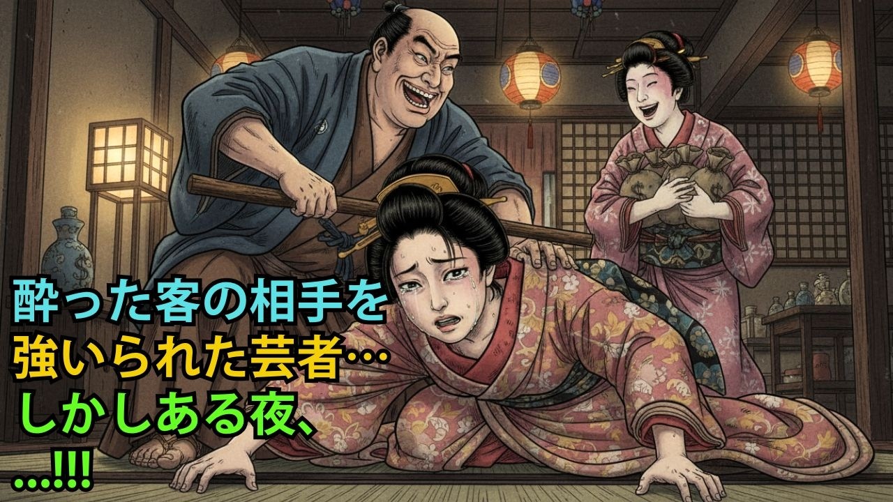 酔った客の相手を強いられた芸者…しかしある夜、彼女はすべてを捨てて逃げ出した | 野談 | 伝説 | 昔話 | 説話 | 民話