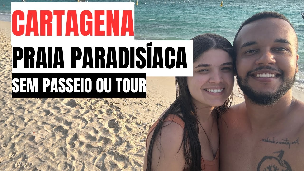 PRAIA PARADISÍACA EM CARTAGENA - SEM TOUR PRIVADO - COMO FIZEMOS? QUANTO CUSTA?