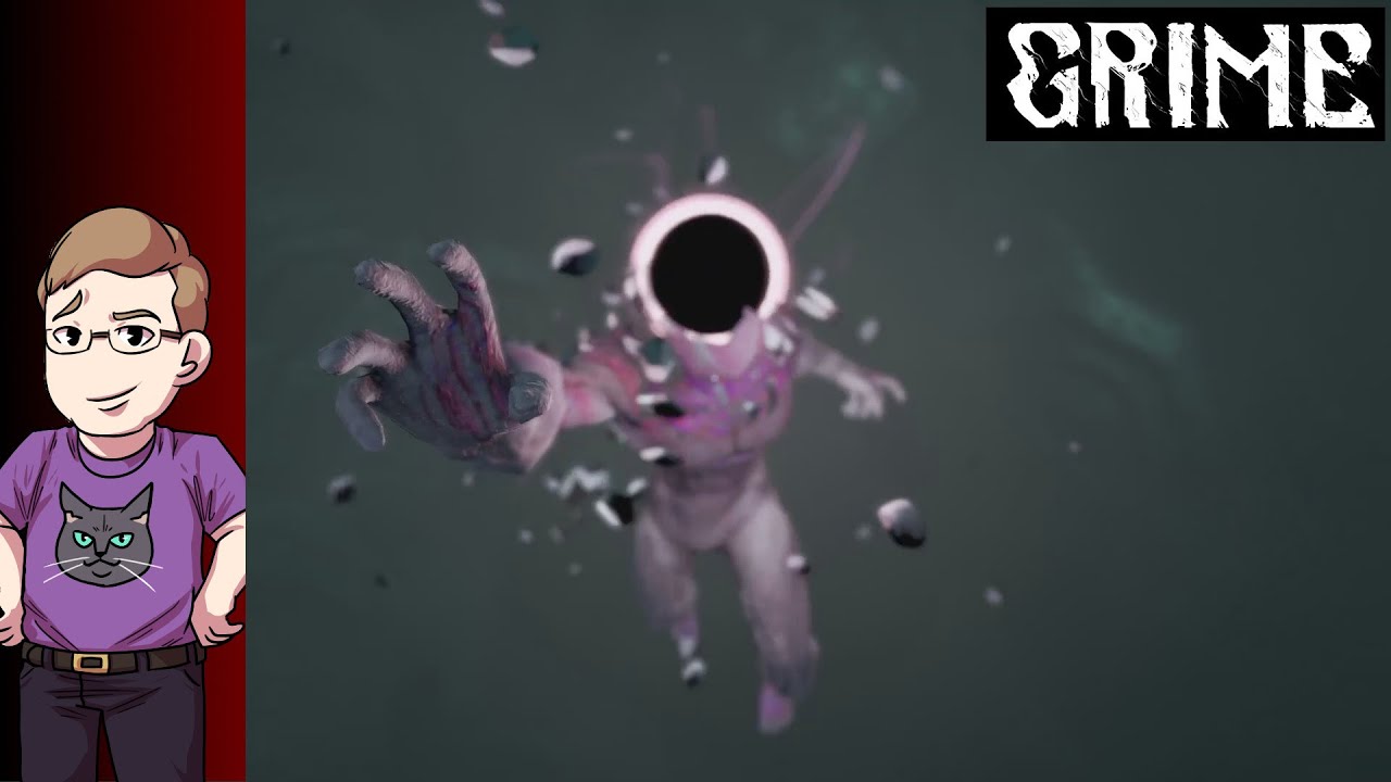 Let's Play Grime (Demo) - Exploring a Depressing World As a Black Hole Creature!