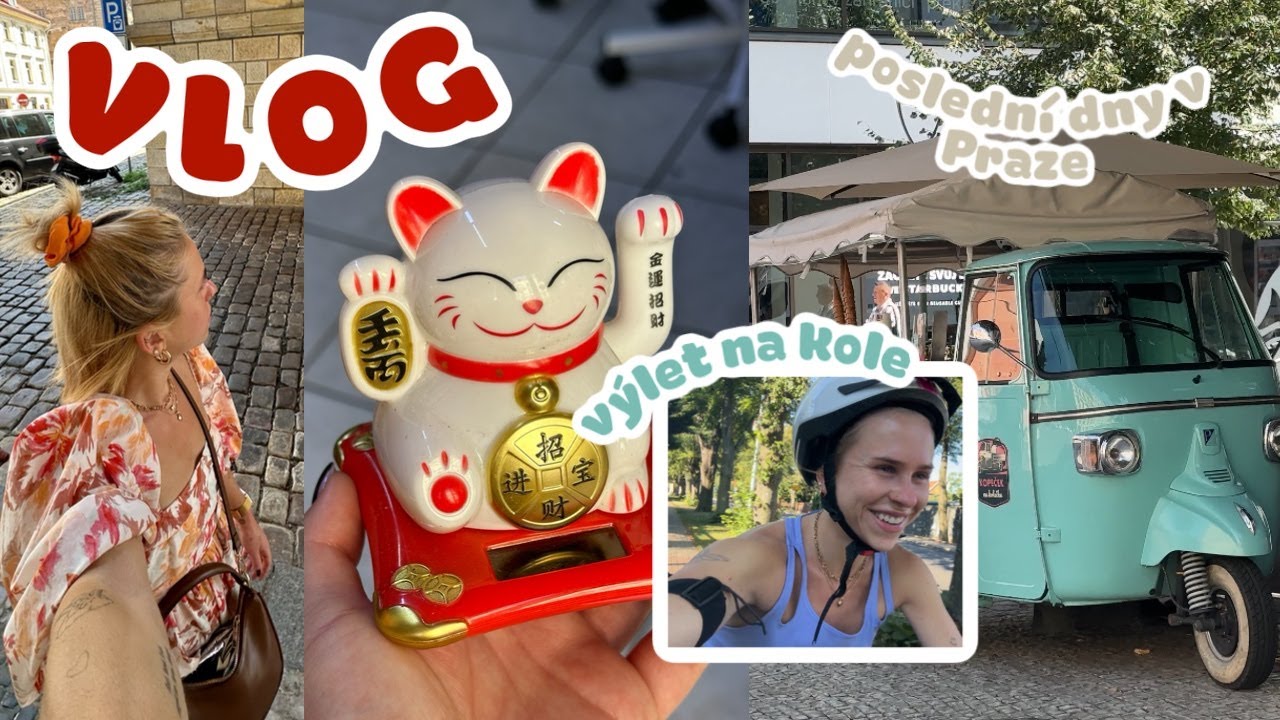 poslední dny v Praze & nový vlasy | VLOG