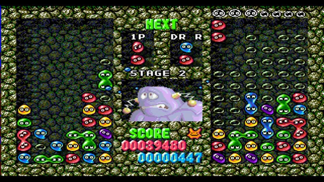 Dr.Robotnik's Mean Bean Machine Playthrough (Hardest Level)