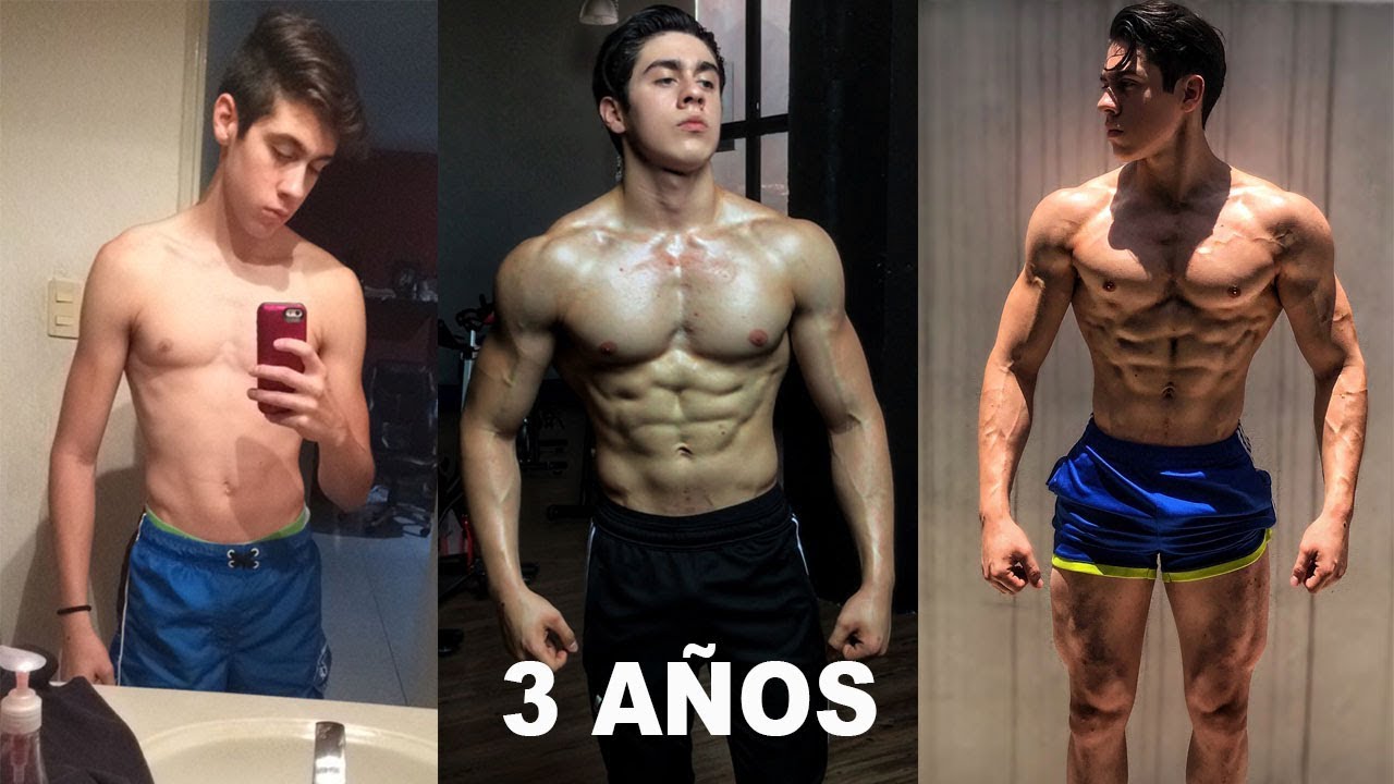 Carlos Belcast - transformación GYM (natural) 3 años