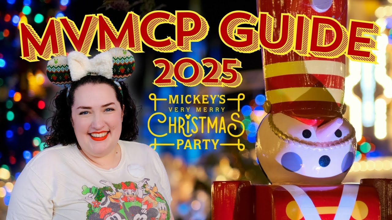 Веселая рождественская вечеринка Микки | ПОЛНОЕ руководство и меню блюд 🎄❄️ | MVMCP 2025 | Disney...